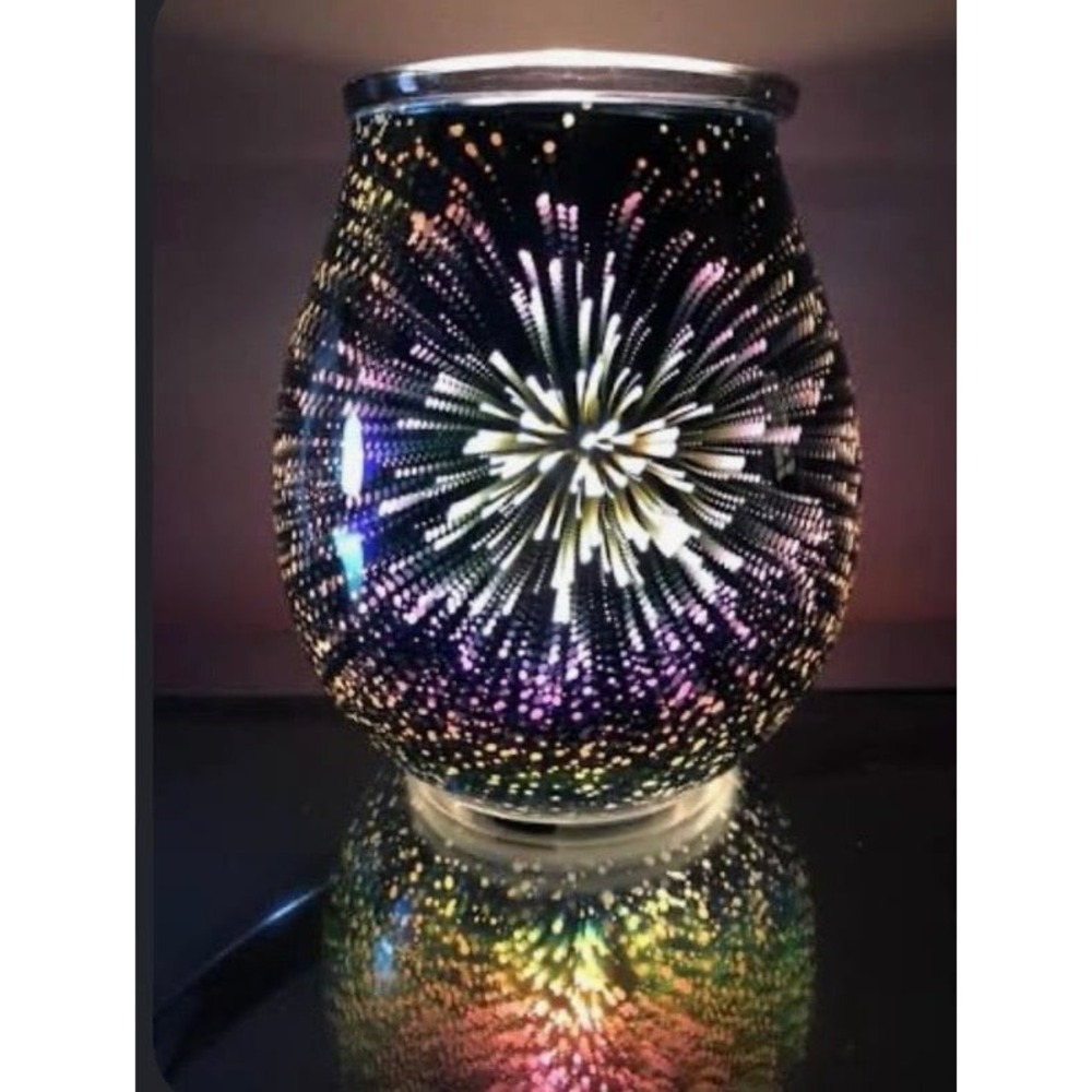 NEW Nova Scentsy Warmer RETIRED Firework Sparkle Rainbow Burst Stargaze gorgeous